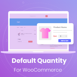 Default Quantity for WooCommerce icon