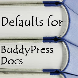 Defaults for BuddyPress Docs icon