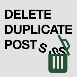 Delete Duplicate Posts icon