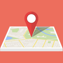Delivery Area with Google Maps icon