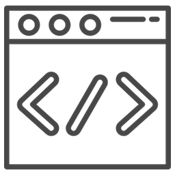 Developer project portfolio icon