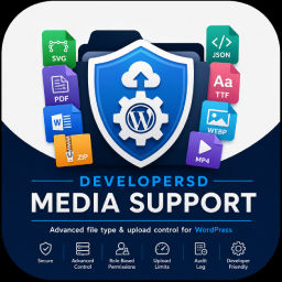 Developersd Manage Media Support icon