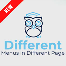 Different Menu in Different Pages – Conditional Menu icon