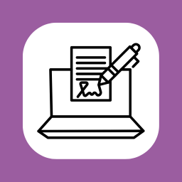 Digital Signature for eCommerce Checkout icon