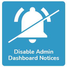 Disable Admin Dashboard Notices – Get a distraction free WordPress backend icon