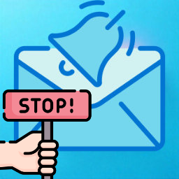 Disable Admin Email icon