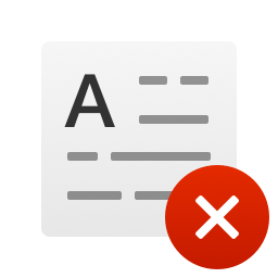 Disable Drop Cap icon