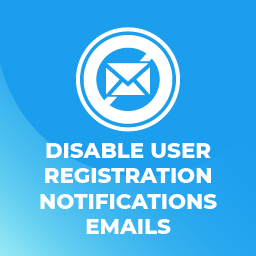 Disable User Registration Notification Emails icon