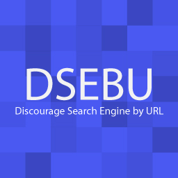 Discourage Search Engines by URL icon