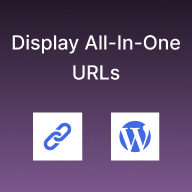 Display All in One URLs icon