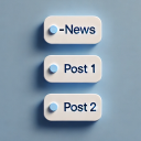 Display Last Posts on Menu Item icon