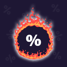 Advanced Sale Percentage Badge icon