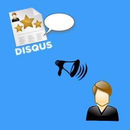 Disqus Notify Post/Page Author icon