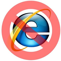Distroy IE icon