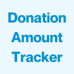 Donation Amount Tracker icon