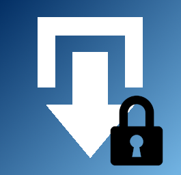 Downloads for logged in users icon