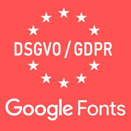 DSGVO Google Web Fonts GDPR icon