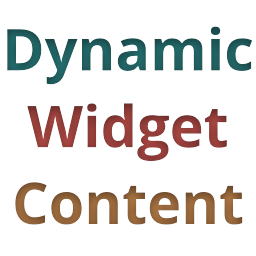 Dynamic Widget Content icon