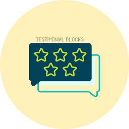 Testimonial Gutenberg Blocks icon
