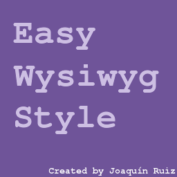 Easy Wysiwyg Style icon