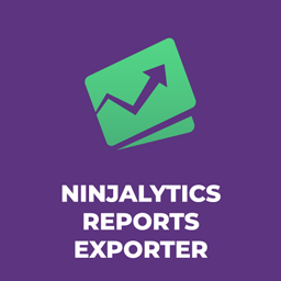 Ninjalytics Ecommerce Reports Exporter icon