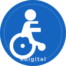 EDigital Accessibility Tools and Statement icon