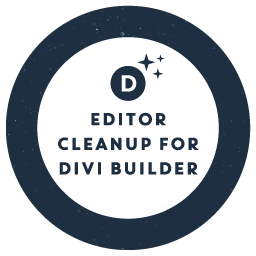 Editor Cleanup For Divi Builder: FDP add-on to cleanup the Divi Builder frontend editor icon