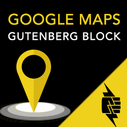 Gutenberg Block For Google Maps Embed By Pantheon icon
