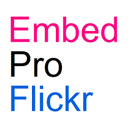 Embed Pro Flickr icon