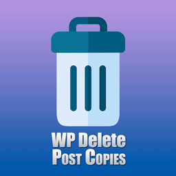 WP Delete Post Copies icon
