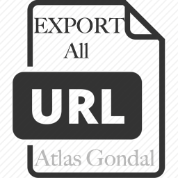 Export All URLs icon