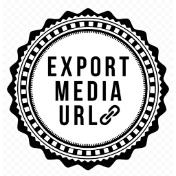 Export Media URLs icon