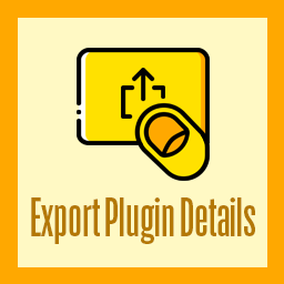 Export Plugin Details icon