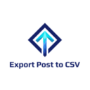 Export Posts to CSV icon