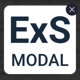 ExS Modal Widget Area icon