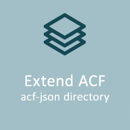 Extends ACF to save json-file in plugin directory icon