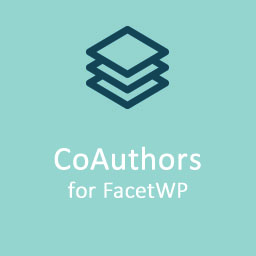 Extend Co-Authors Plus for FacetWP icon