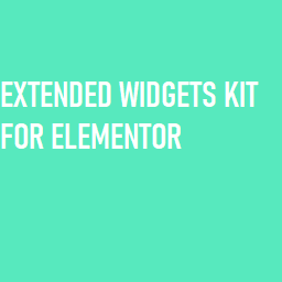 Extended widgets addon kit for Elementor icon