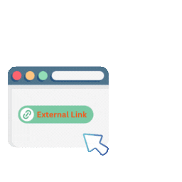 External Links New Tab icon