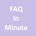 Faq in minute icon