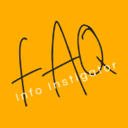 FAQ Info Instigator icon