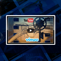 Fast and Responsive Youtube Vimeo Embed icon