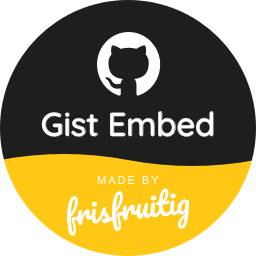 FF Block Gist Embed icon