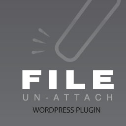 File Un-Attach icon