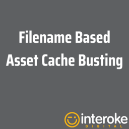 Filename based asset cache busting icon