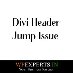 Fixed Header Jumping Issue Divi Theme icon