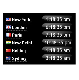 World Clock icon