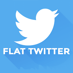 Flat Twitter icon