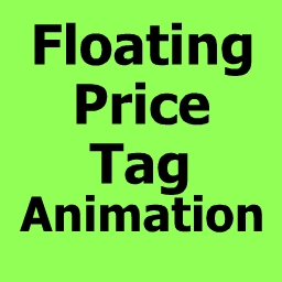 floating price tag icon