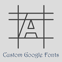 Google Font icon